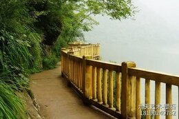 河道水泥景观护栏